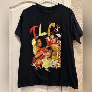 TLC “No Scrubs” Vintage Design T-Shirt, Large